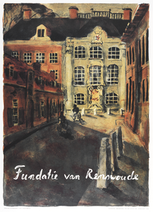 29361 Gezicht op het gebouw van de Fundatie van de Vrijvrouwe van Renswoude (Agnietenstraat 3-5) te Utrecht, vanuit de ...